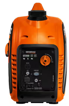 GENERAC 2500 Watt Recoil Start Gasoline Portable Generator Inverter w/ COSense