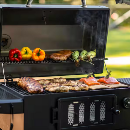 CHAR-GRILLER Classic Charcoal Grill in Black