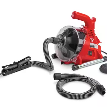 RIDGID PowerClear 120-Volt Drain Cleaning Snake Auger Machine for Heavy Duty Pipe