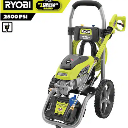 RYOBI 2500 PSI 1.2 GPM High Performance Cold Water Electric Pressure Washer