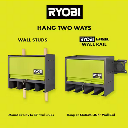 RYOBI LINK Steel Lockable Tool Organizer Cabinet