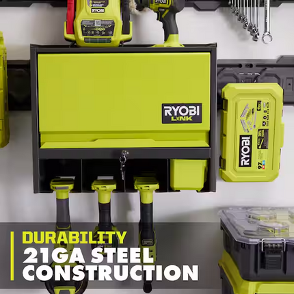 RYOBI LINK Steel Lockable Tool Organizer Cabinet