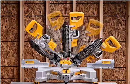DEWALT 20-Volt MAX XR Cordless 10 in. Dual Bevel Fixed Miter Saw (Tool Only)