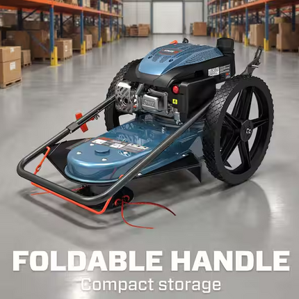 SENIX 4-Cycle Gas Powered High Wheel String Trimmer