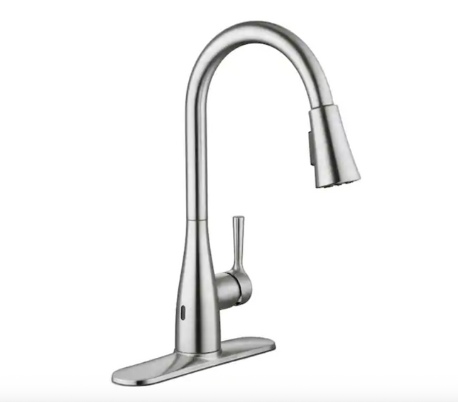 Sadira Touchless, Sprayer Kitchen Faucet in Stainless Steel