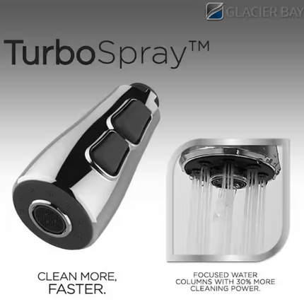 Sadira Touchless, Sprayer Kitchen Faucet in Stainless Steel