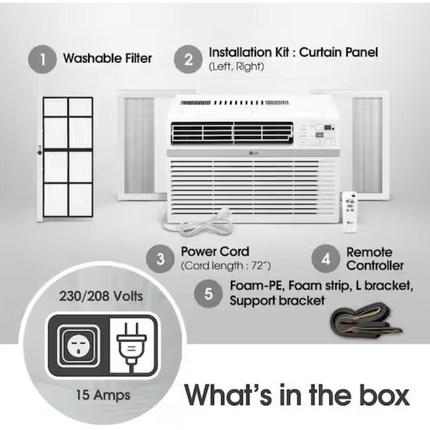 LG 18,000 BTU Whole Room Cooler! 1,000 Sq Ft Power AC