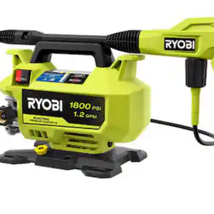 RYOBI 1800 PSI 1.2 GPM Cold Water Corded Electric Pressure Washer