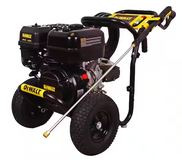DEWALT 4400 PSI 4.0 GPM Gas Pressure Washer with 420cc Engine, Triplex Pump, Commercial Cold Water Power Washer