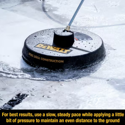 DEWALT Universal 18 in. Surface Cleaner for Cold Water Pressure Washers Rated up to 3700 PSI