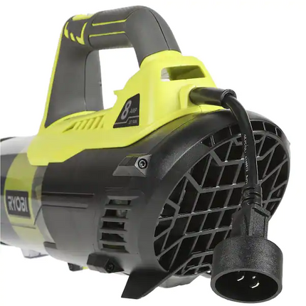 RYOBI 135 MPH 440 CFM 8 Amp Corded Electric Jet Fan Leaf Blower