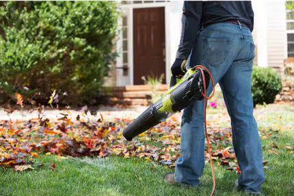 RYOBI 135 MPH 440 CFM 8 Amp Corded Electric Jet Fan Leaf Blower