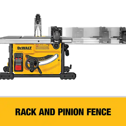 DEWALT 15 Amp Corded 8-1/4 in. Compact Portable Jobsite Tablesaw (Stand Not Included)