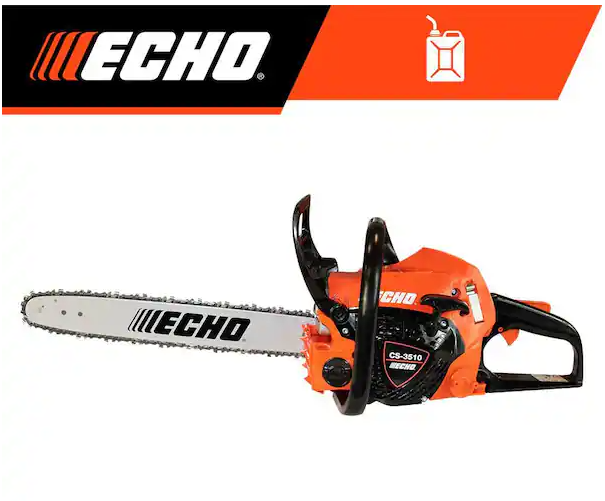 ECHO 16 in. 34.4 cc Gas 2-Stroke Engine Rear Handle Chainsaw