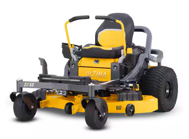 CUB CADET Ultima Z2 50in. Fabricated Deck 23HP V-Twin Kawasaki FR Series Engine Dual Hydro Drive Gas Zero Turn Riding Lawn Mower
