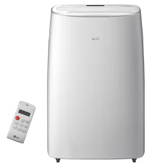 LG 10,000 (DOE) BTU 115-Volt Portable Air Conditioner Unit Cools 450 sq. ft. with Dual Inverter,Wi-Fi and Remote