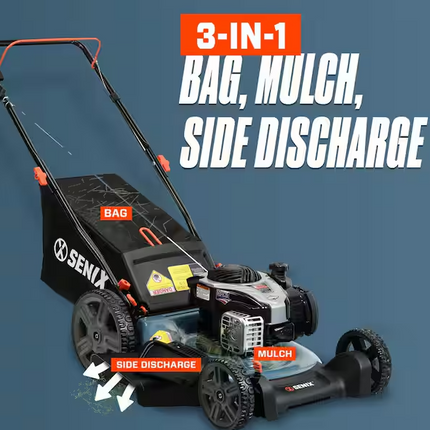 SENIX  Gas Push Lawn Mower