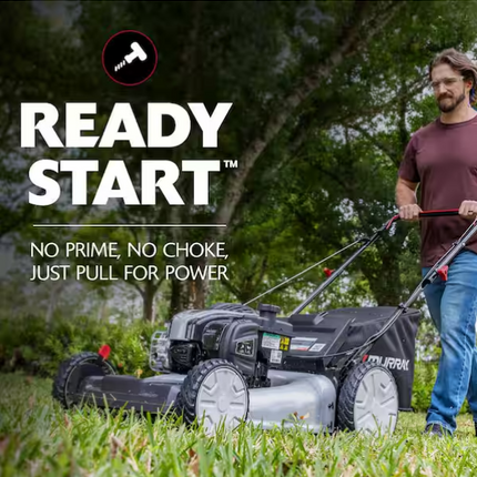 Murray 21 in. 140 cc Briggs and Stratton Walk Behind Gas Push Lawn Mower with Height Adjustment and with Mulch Bag